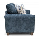 Fusion Furniture Wowza Navy Loveseat WN3011-01