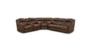 129-21 HomeStretch Frontier Super-Wedge Sectional in Espresso IMAGE 1