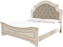 B743-56/58/97 B743-58-56-97 Ashley Realyn King Upholstered Panel Bed IMAGE 1