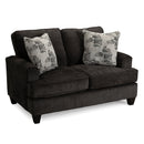WD3012-01 FUS Wowza Dusk Yorkshire Slate Loveseat IMAGE 1