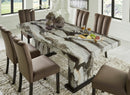 D581-26B/26T D581-26/26T Ashley Table with Six Chairs IMAGE 1