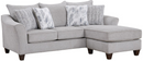 7803/7805 Affordable Furniture Spitfire Ash Sofa and Ottoman IMAGE 1