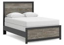 B1118-55/86 Ashley Broachmyn Two-Tone Full Panel Bed IMAGE 1