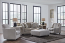 WC552 Fusion Furniture Miles Berber Cocoa Accent Chair IMAGE 2