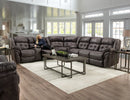 129-14 HomeStretch Denali Charcoal Sectional IMAGE 2
