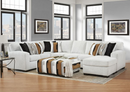 6951/2/5/7-SHAA Affordable Furniture Shay Arctic Sectional IMAGE 2