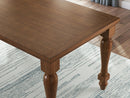 D824-13/924 Ashley Chadworth Counter Height Dining Table and 6 Barstools IMAGE 2