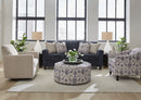 WN140 Southern Motion Wowza Navy Cocktail Ottoman IMAGE 2