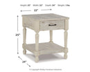 T782-3 Ashley Shawnalore Rectangle End Table IMAGE 2
