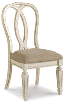 D743-35/01 Ashley Realyn Dining Table and 6 Chairs IMAGE 3