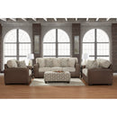 6101-SHEF Affordable Furniture Shearling Mocha Chair IMAGE 3