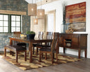 D594-01/35 Ashley Ralene Rectangular Butterfly Table with 6 Upholstered Chairs IMAGE 4