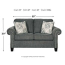 7870135 Ashley Agleno Loveseat IMAGE 4