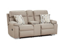 Affordable Furniture 1720-PORT 1700 Porschia Taupe Manual Reclining Loveseat