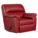 2450-AUSR Affordable Furniture Austin Red Chaise Rocker Recliner IMAGE 1