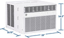 GE Appliances AWCS12WWF 12K BTU Air Conditioner Only
