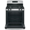 GE 30-inch Freestanding Gas Range JGBS60REKSS IMAGE 2