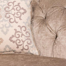  Hughes Furniture Stationary Fabric Loveseat 8750 Loveseat IMAGE 2