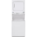  GE Stacked Washer/Dryer Electric Laundry Center GUD27ESSMWW IMAGE 1