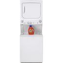  GE Stacked Washer/Dryer Electric Laundry Center GUD27ESSMWW IMAGE 2