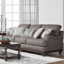  Hughes Furniture Stationary Fabric Sofa 17200S03 IMAGE 2