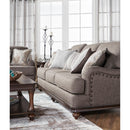  Hughes Furniture Stationary Fabric Sofa 17200S03 IMAGE 3