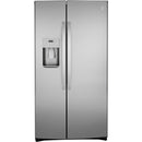36-inch, 25.1 cu.ft. Freestanding Side-by-Side Refrigerator with Water and Ice Dispensing System