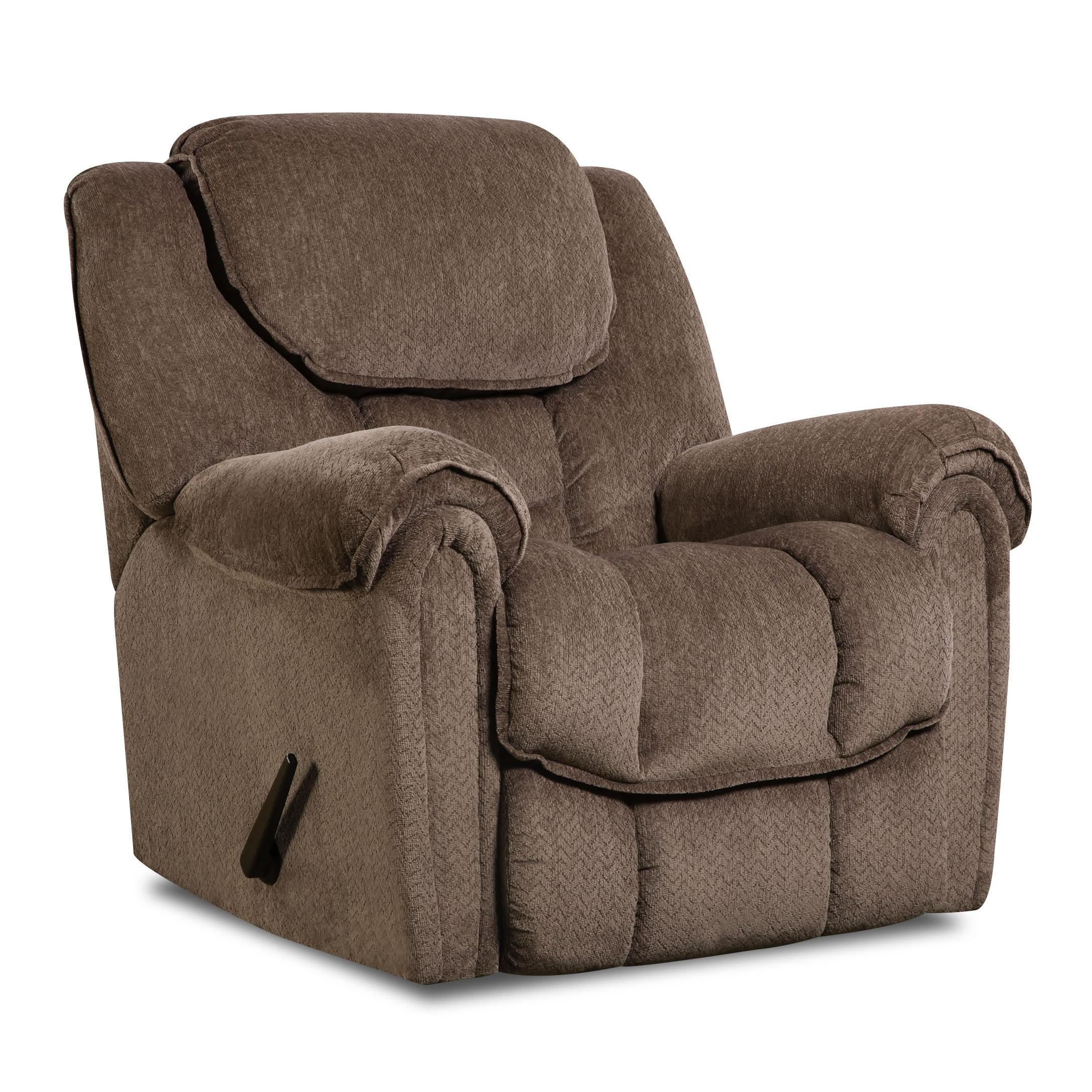 Homestretch Furniture Rocker Fabric Recliner 122-91-17