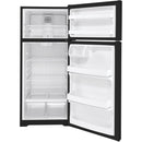  GE 28-inch, 17.5 cu. ft. Top-Freezer Refrigerator GTS18DTNRBB IMAGE 2