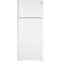  GE 28-inch, 17.5 cu. ft. Top-Freezer Refrigerator GTS18DTNRWW IMAGE 1