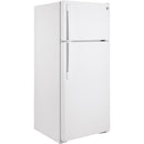  GE 28-inch, 17.5 cu. ft. Top-Freezer Refrigerator GTS18DTNRWW IMAGE 4