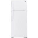  GE 28-inch, 17.5 cu. ft. Top Freezer Refrigerator GTS18HGNRWW IMAGE 1
