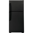  GE 33-inch, 21.9 cu.ft. Freestanding Top Freezer Refrigerator with Upfront Fresh Food Temperature Controls GTS22KGNRBB IMAGE 1