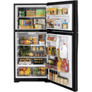  GE 33-inch, 21.9 cu.ft. Freestanding Top Freezer Refrigerator with Upfront Fresh Food Temperature Controls GTS22KMNRDS IMAGE 4