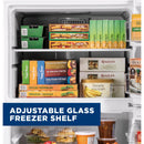  GE 30-inch, 19.2 cu.ft. Freestanding Top Freezer Refrigerator with LED Lighting GTS19KGNRWW IMAGE 7