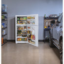  GE 30-inch, 19.2 cu.ft. Freestanding Top Freezer Refrigerator with LED Lighting GTS19KGNRWW IMAGE 8