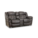  Homestretch Furniture 129-22-14 Reclining Console Loveseat IMAGE 1