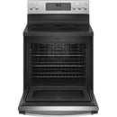  GE 30-inch Freestanding Electric Range with Convection Technology JB735SPSS IMAGE 2