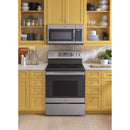  GE 30-inch Freestanding Electric Range with Convection Technology JB735SPSS IMAGE 6