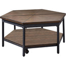  Steve Silver Furniture Ultimo UM200CL Hexagon Lift-Top Cocktail Table IMAGE 1