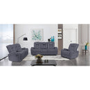  Cheers 70116 L3 Reclining Sofa with Table - Cowboy Granite IMAGE 2
