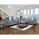  Affordable Furniture Mfg 5803 Sofa - Stonewash Charcoal IMAGE 2