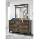  Benchcraft Shawbeck B625B1 Dresser and Mirror IMAGE 6