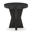  Signature Design by Ashley Galliden T841-6 Round End Table IMAGE 2