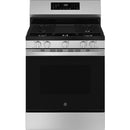  GE 30-inch Freestanding Gas Range with Convection Technology GGF600AVSS IMAGE 1