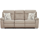  Affordable Furniture Mfg 1703 Reclining Sofa - Porschia Taupe IMAGE 2