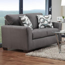  Affordable Furniture Mfg 3902 Loveseat - Fleece Seal IMAGE 1