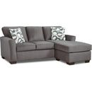  Affordable Furniture Mfg 3903 Sofa with Chaise - Fleece Seal IMAGE 1