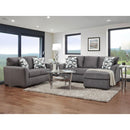  Affordable Furniture Mfg 3903 Sofa with Chaise - Fleece Seal IMAGE 3