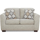  Affordable Furniture Mfg 4302 Loveseat - Crosby Dove IMAGE 1
